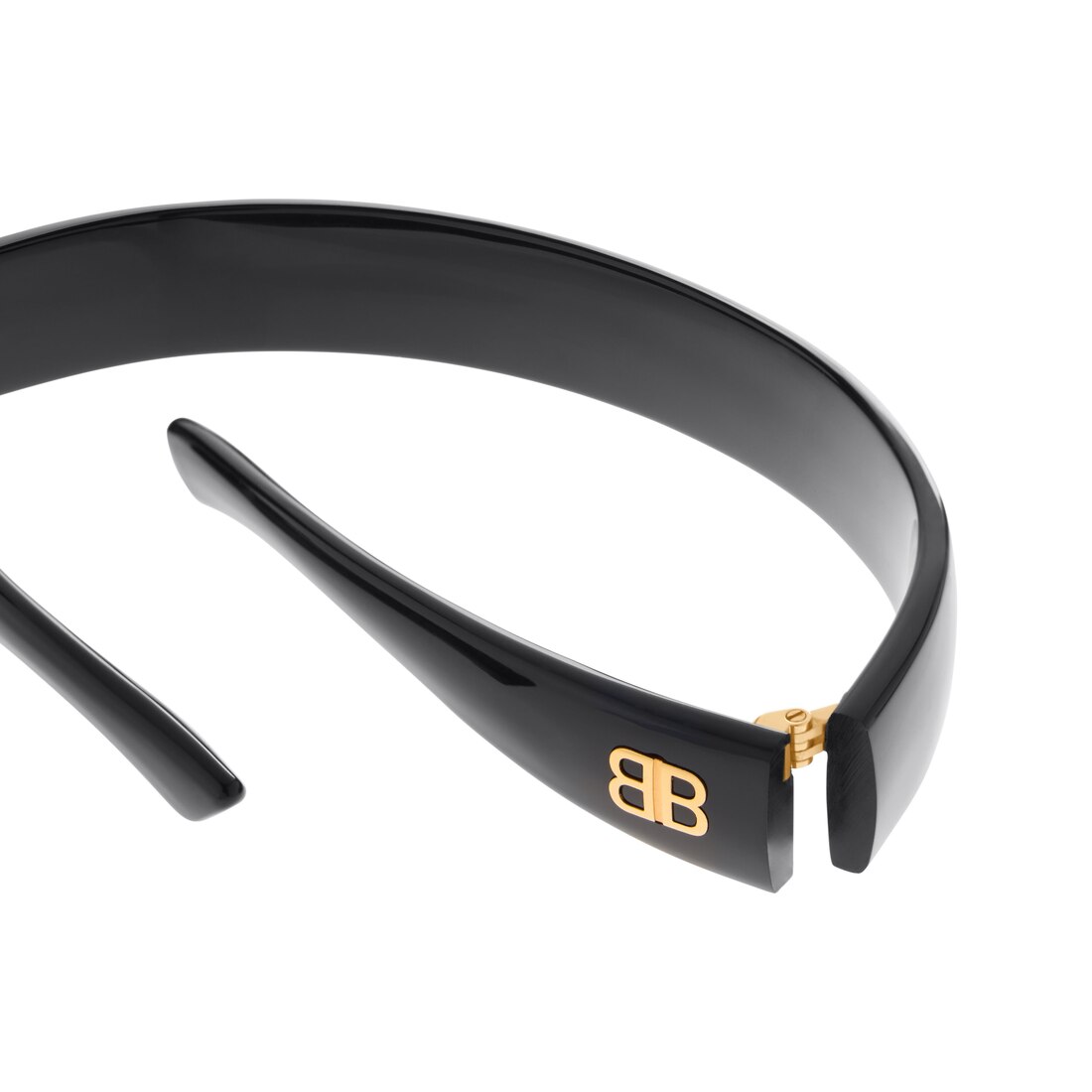 Balenciaga Diadema Country Club Side Bb Para Mujer En Negro