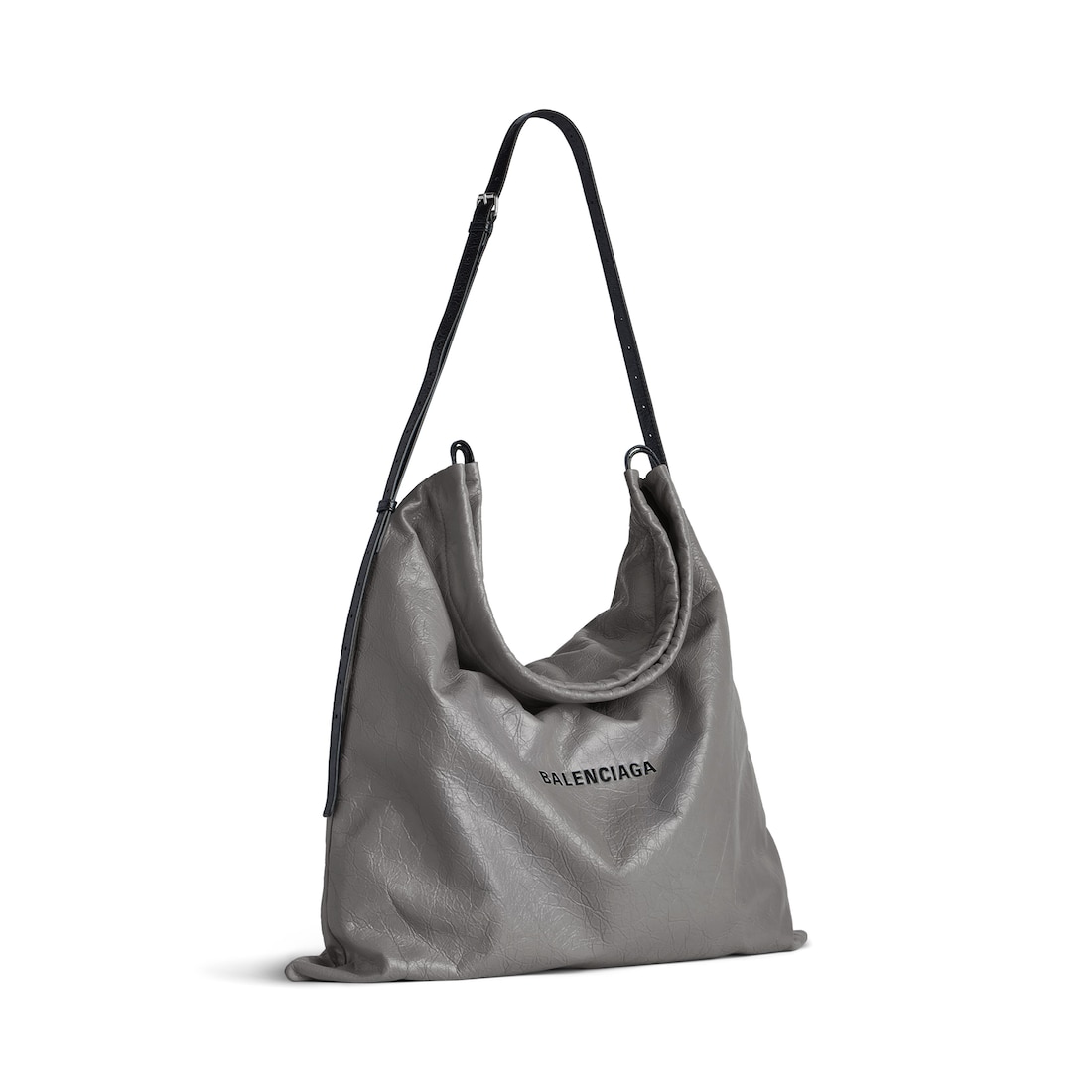 Balenciaga Funda Bandolera Shopper Grande Bolsa Para Zapatos Para Hombre En Gris