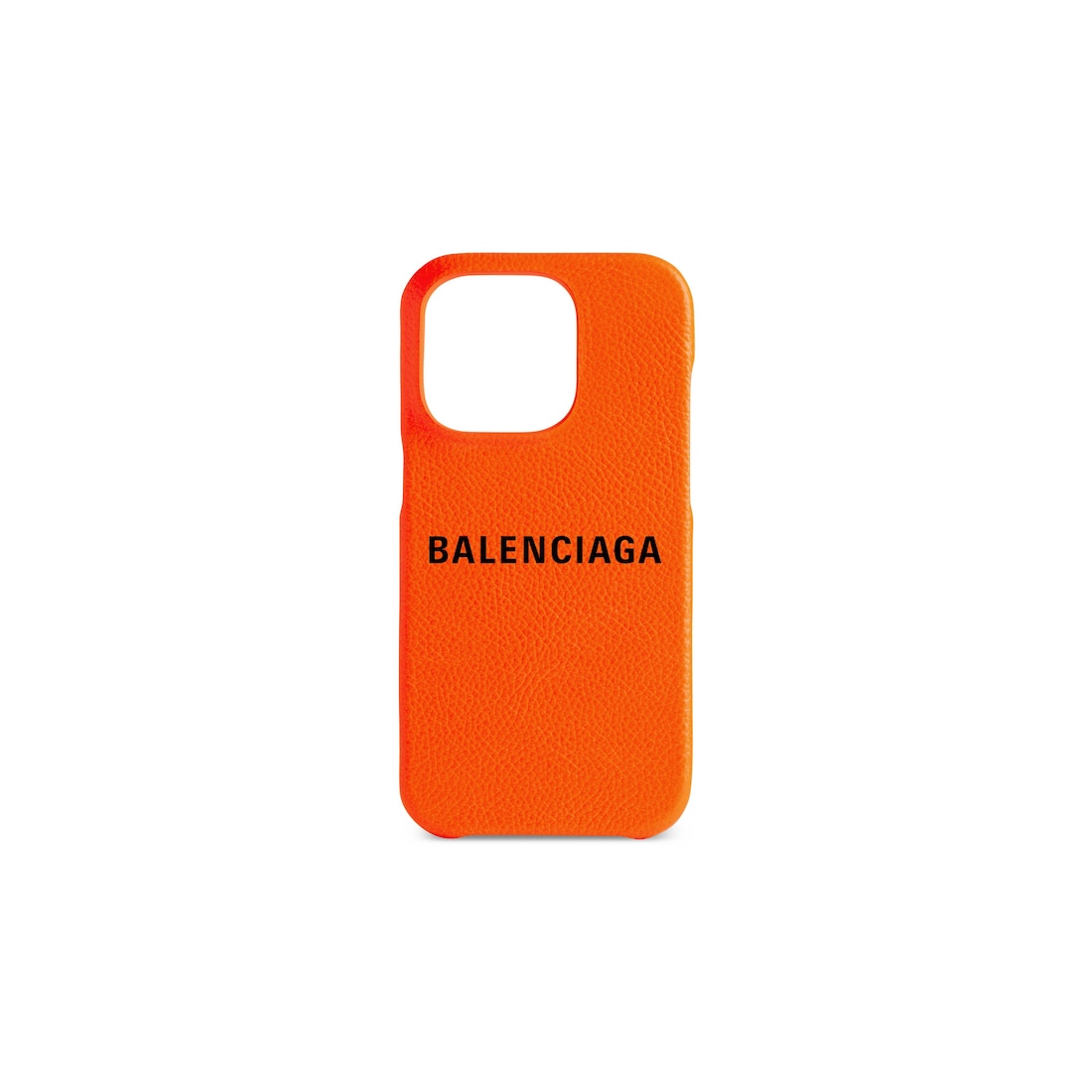 Balenciaga Funda Para El Móvil Cash en Naranja Fluorescente
