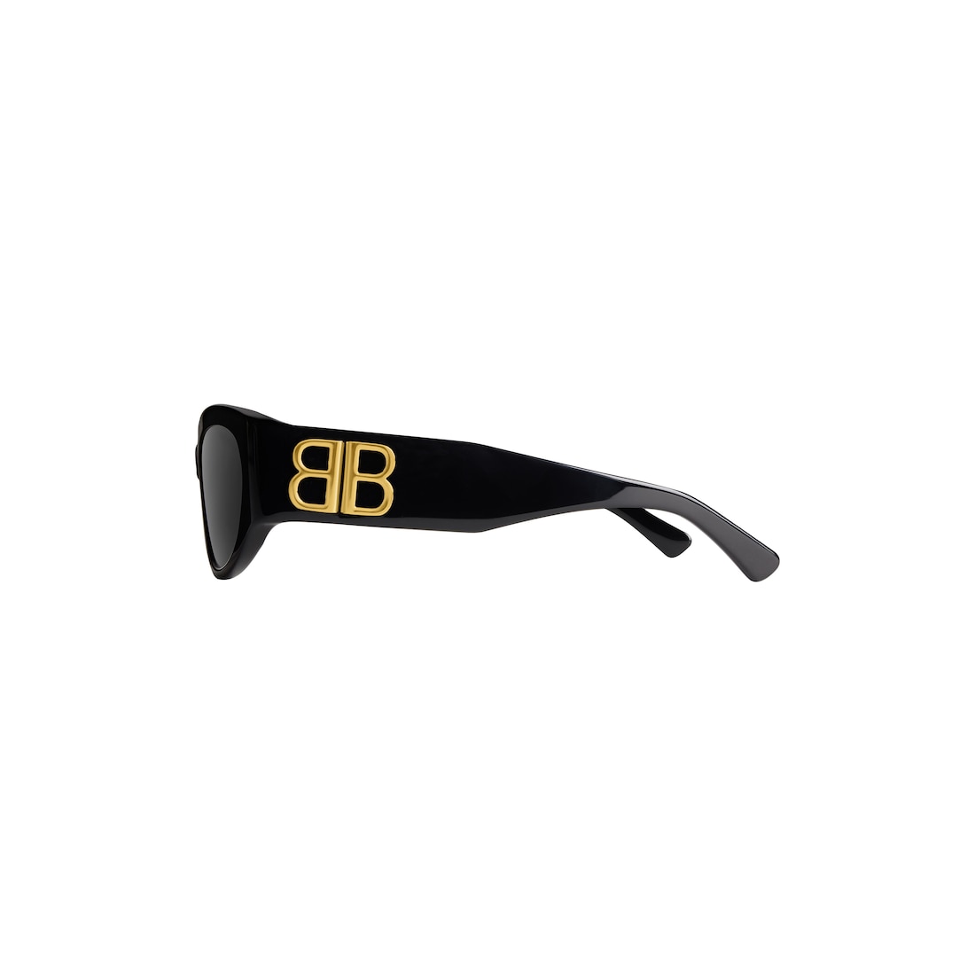Balenciaga Gafas De Sol Bossy Round Af Para Mujer En Negro