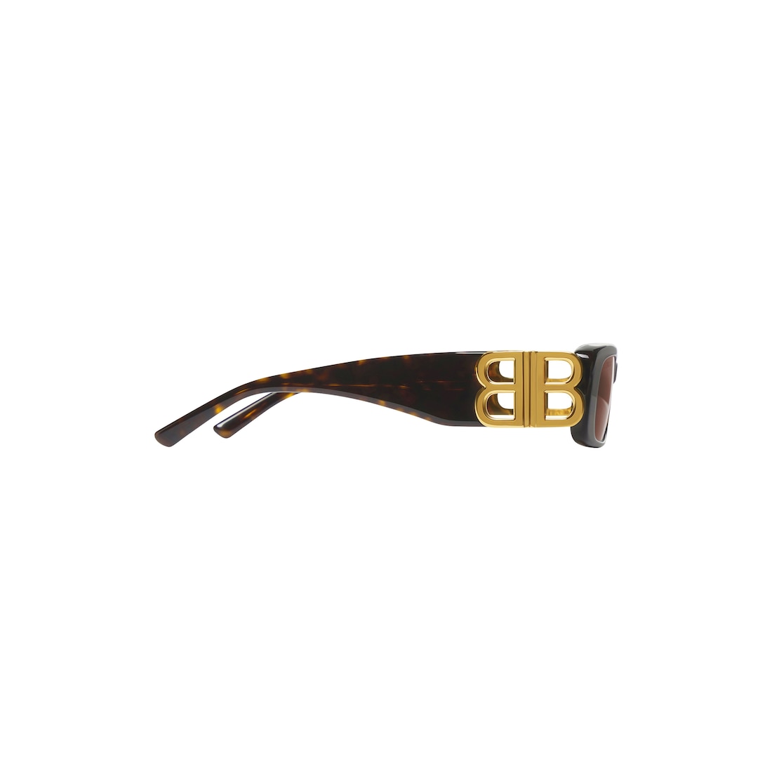 Balenciaga Gafas De Sol Dynasty Rectangle Para Mujer En Marrón