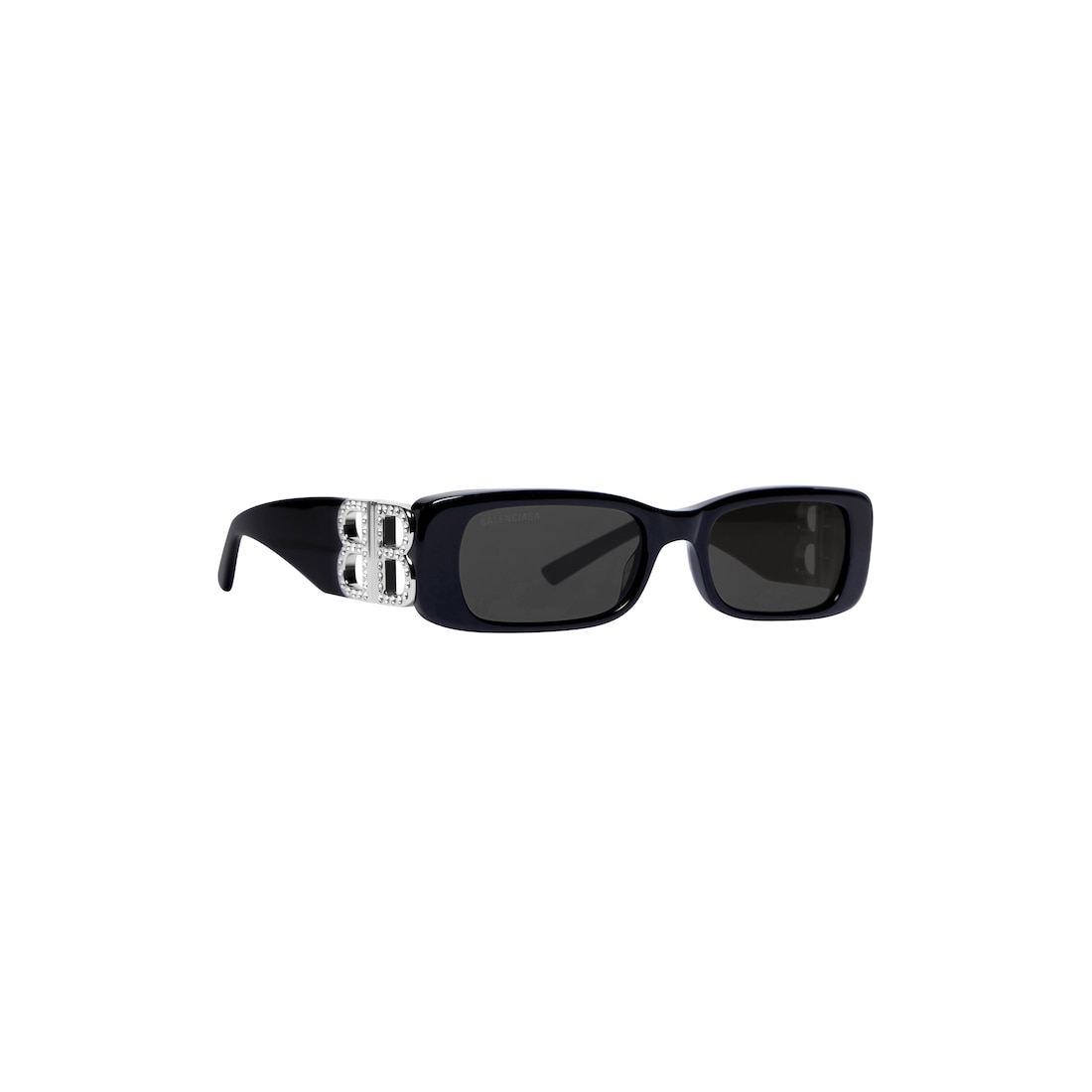 Balenciaga Gafas De Sol Dynasty Rectangle Para Mujer En Negro