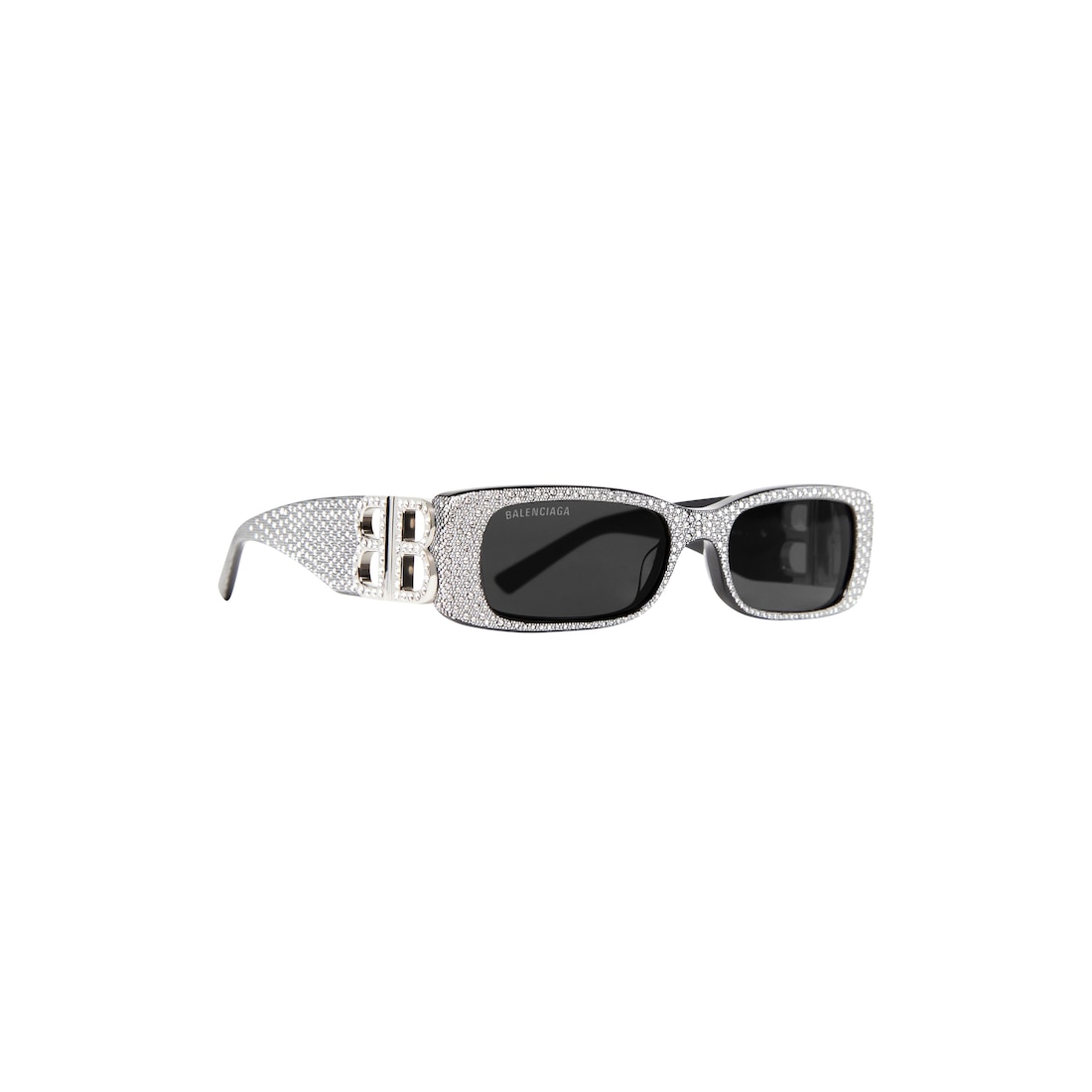 Balenciaga Gafas De Sol Dynasty Rectangle Para Mujer En Negro