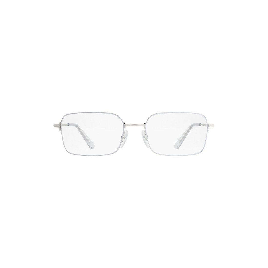 Balenciaga Gafas De Sol Invisible Rectangle en Plateado