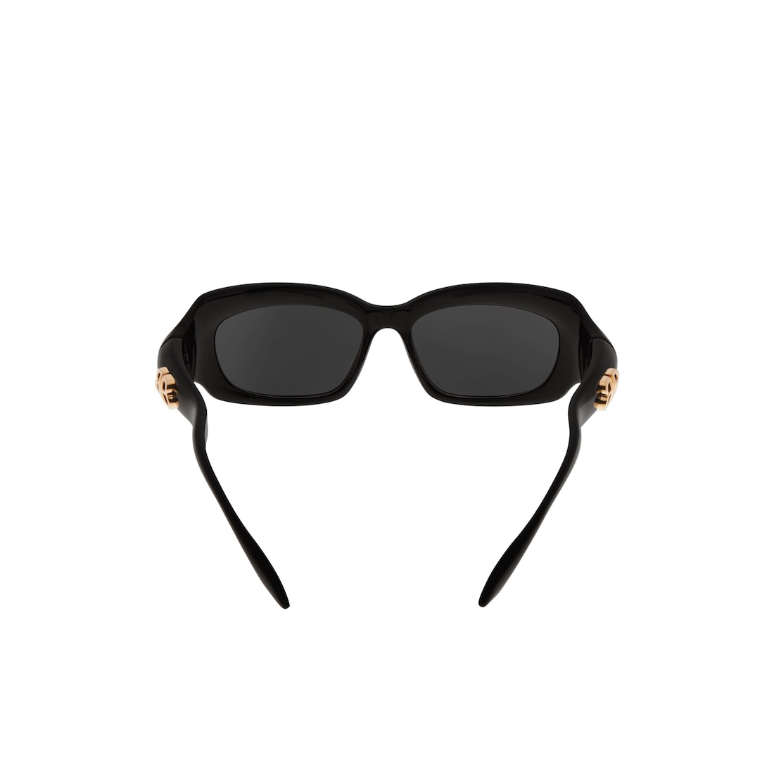 Balenciaga Gafas De Sol Palazzo Rectangle Para Mujer En Negro