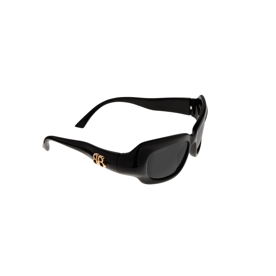 Balenciaga Gafas De Sol Palazzo Rectangle Para Mujer En Negro