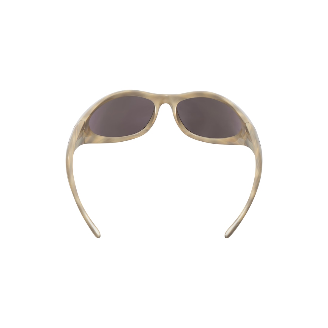 Balenciaga Gafas De Sol Sporty B Round Af En Blanco