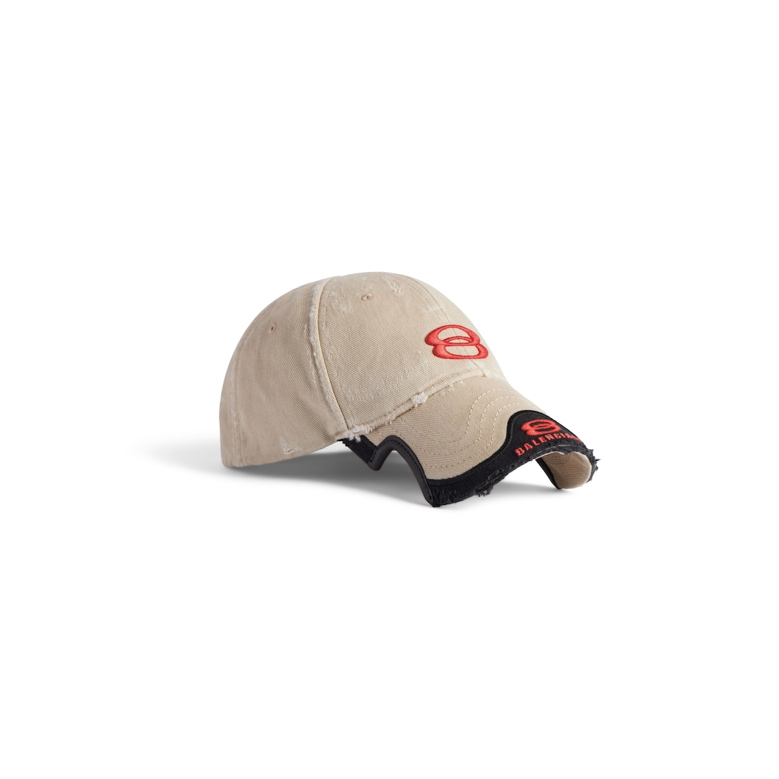 Balenciaga Gorra Unity Sports Icon Para Hombre En Beige/rojo