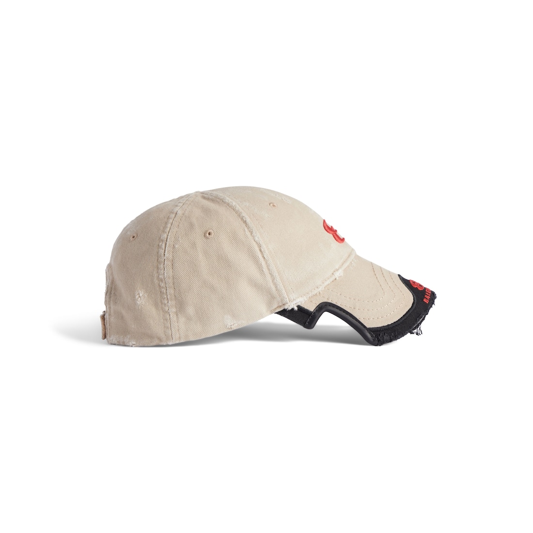 Balenciaga Gorra Unity Sports Icon Para Hombre En Beige/rojo