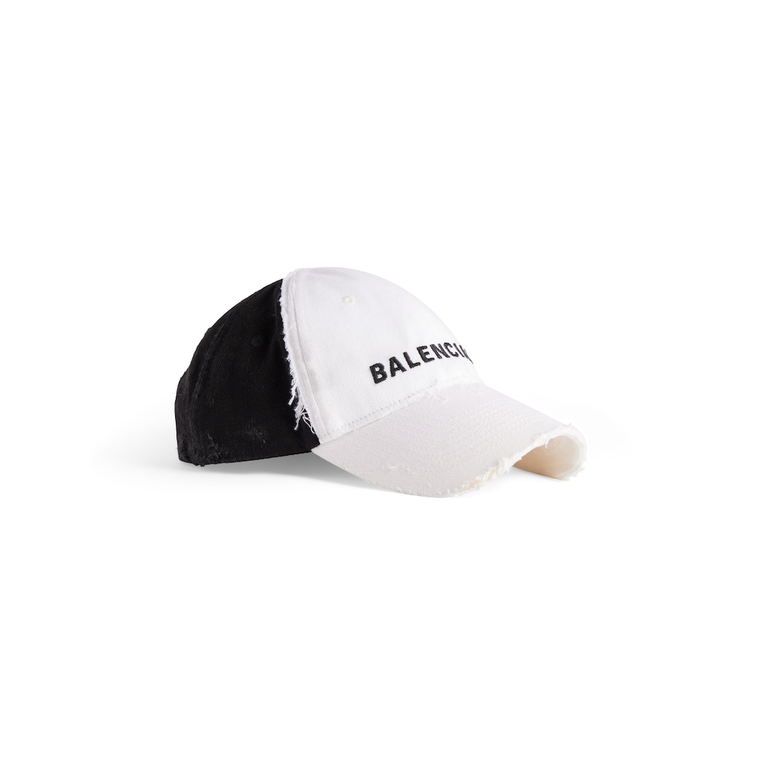 Balenciaga Gorra Upcycled Balenciaga Para Mujer En Blanco/negro