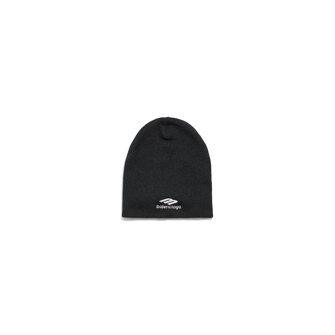 Balenciaga Gorro Ski 3b Sports Icon para Hombre en Negro/blanco