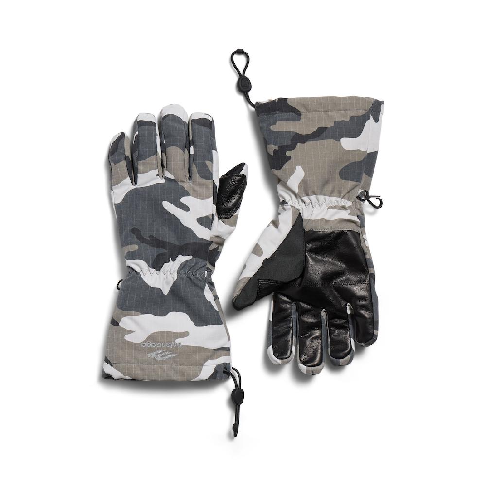 Balenciaga Guantes 3b Sports Icon Ski Para Hombre En Gris/blanco