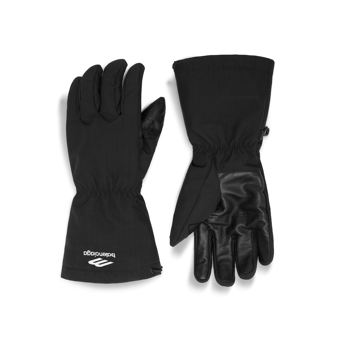 Balenciaga Guantes 3b Sports Icon Ski Para Hombre En Negro