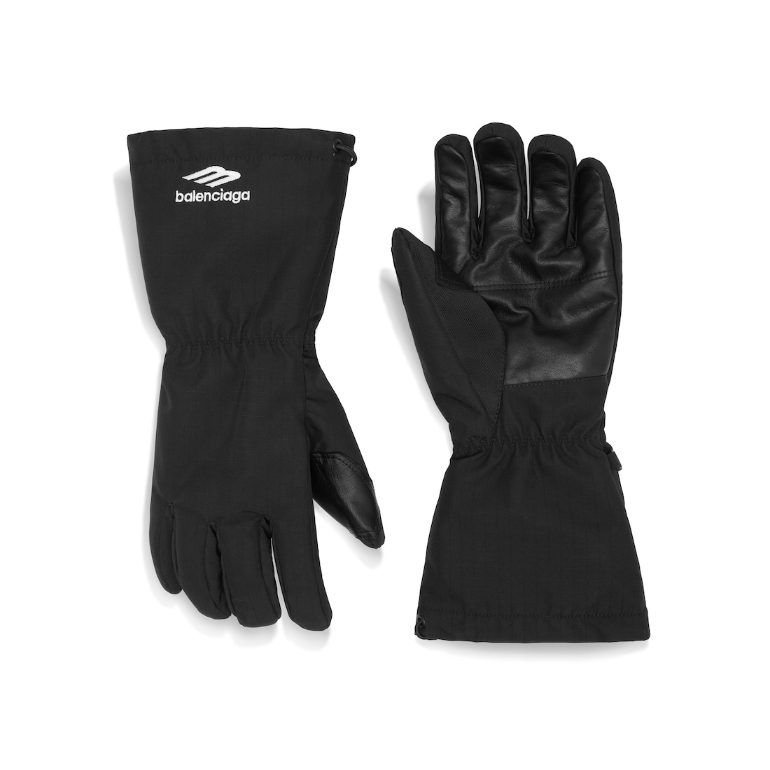 Balenciaga Guantes 3b Sports Icon Ski para Hombre en Negro