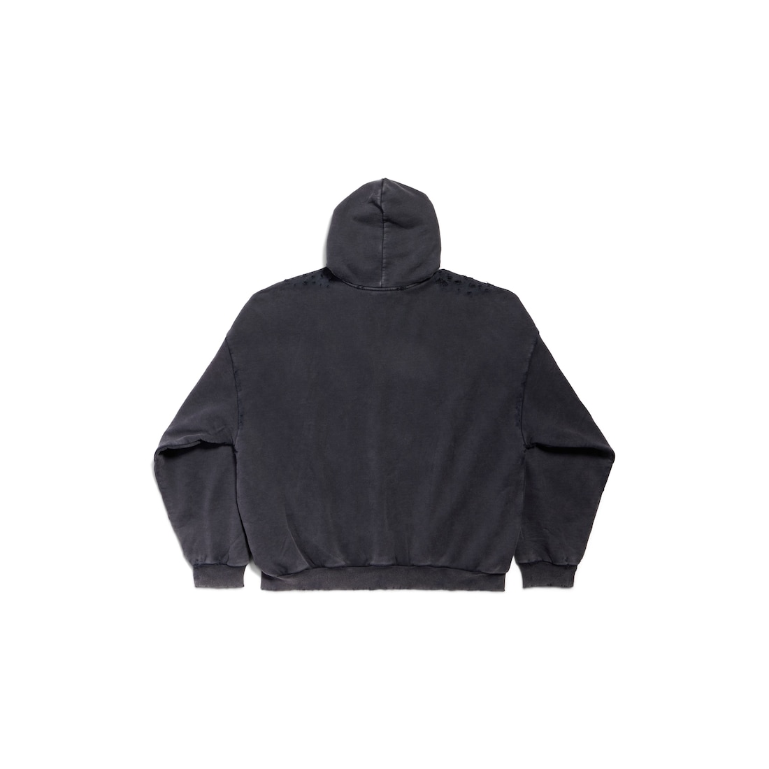 Balenciaga Hoodie Agaicnelab Large Fit Para Hombre En Negro