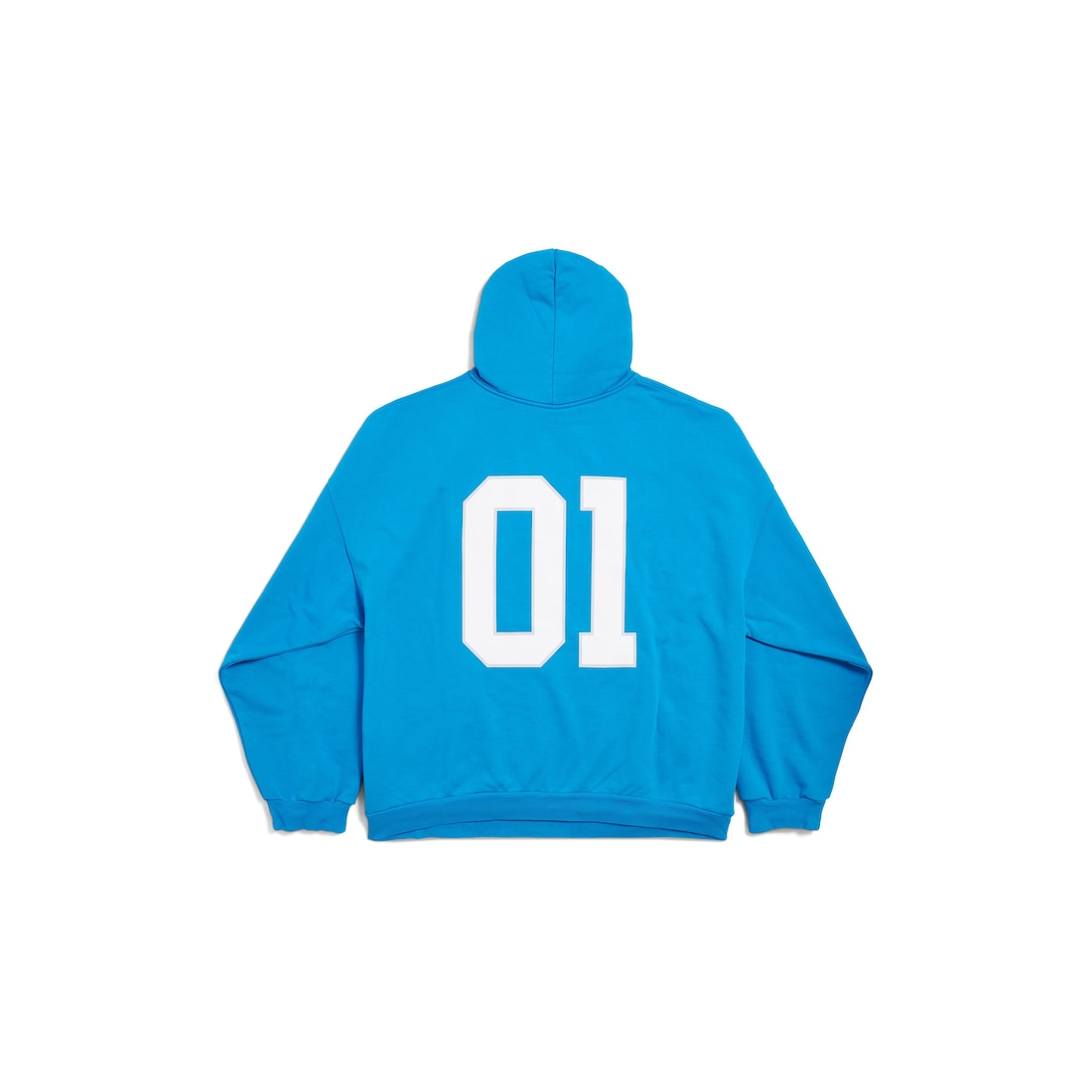 Balenciaga Hoodie Basketball Series Large Fit Para Hombre En Azul