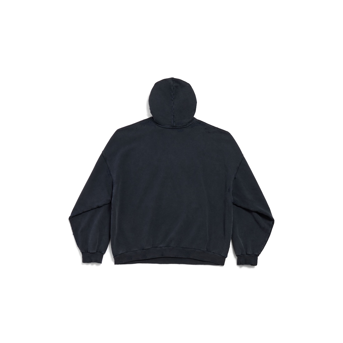 Balenciaga Hoodie New Year Series 25 Large Fit Para Hombre En Negro Degradado