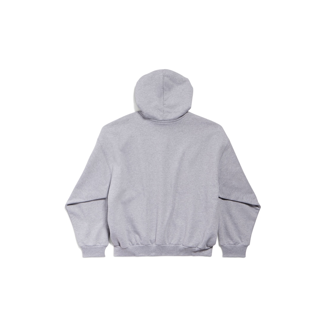 Balenciaga Hoodie Patch Garde-robe Medium Fit Para Hombre En Gris