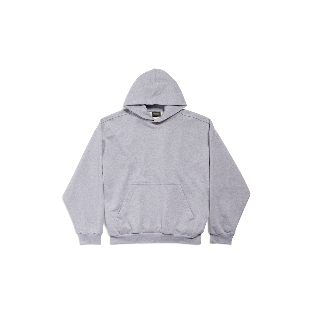 Balenciaga Hoodie Patch Garde-robe Medium Fit para Hombre en Gris