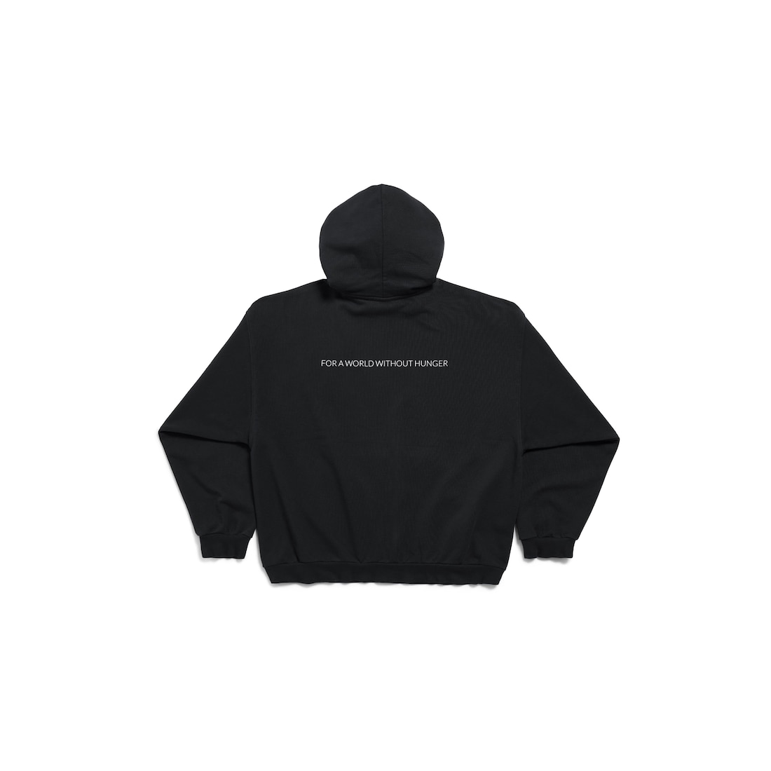 Balenciaga Hoodie Wfp Medium Fit Para Hombre En Negro
