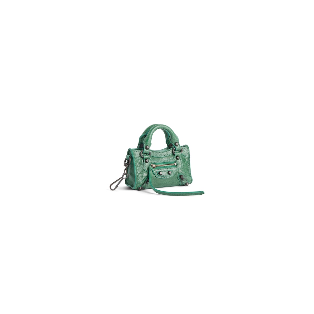 Balenciaga Microcharm Para Bolso Le City Para Mujer En Esmerald