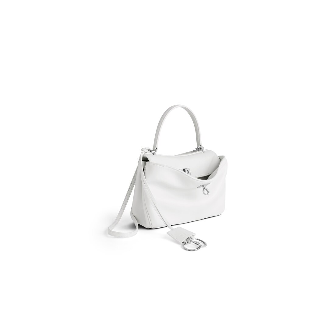 Balenciaga Minibolso De Mano Rodeo Para Mujer En Blanco