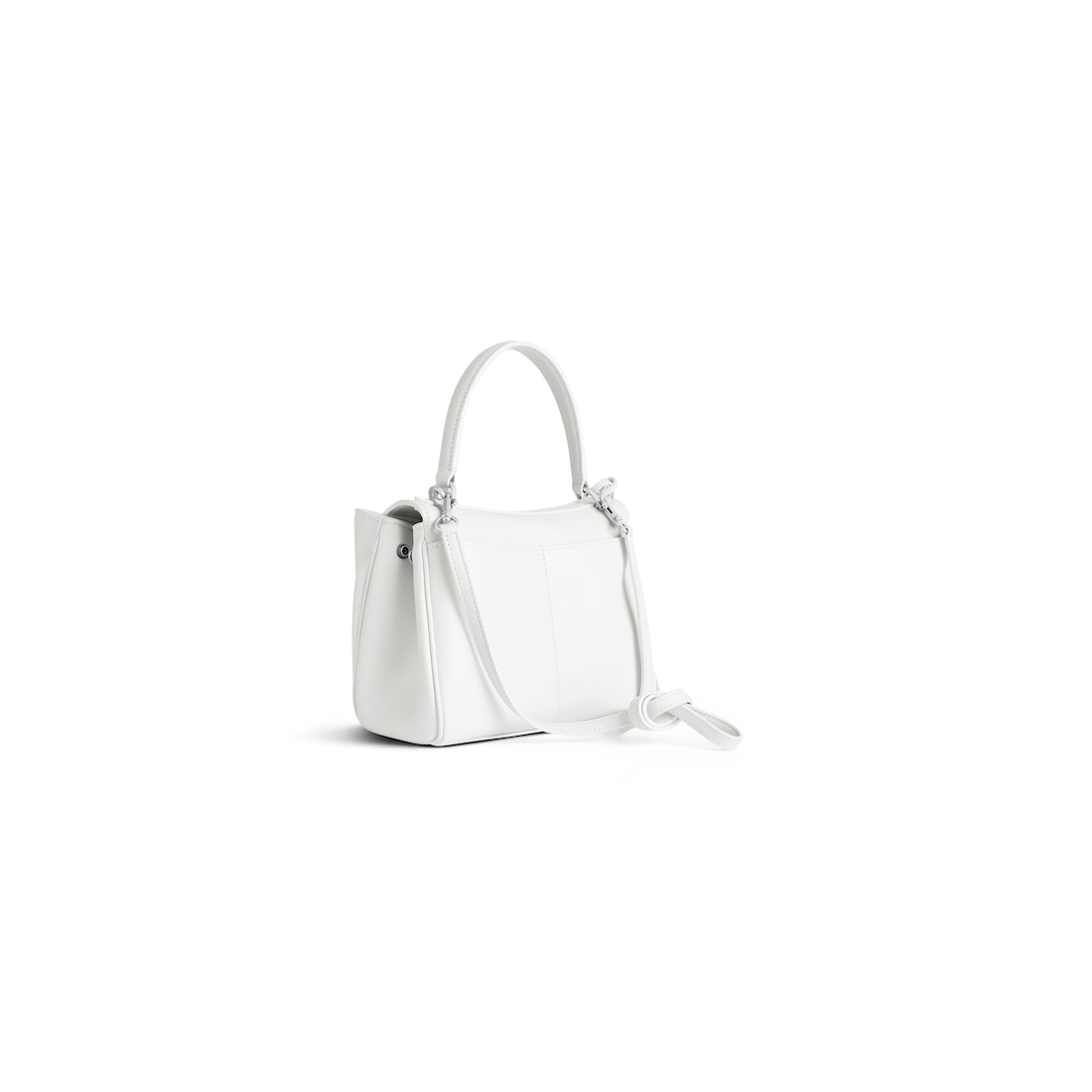 Balenciaga Minibolso De Mano Rodeo Para Mujer En Blanco