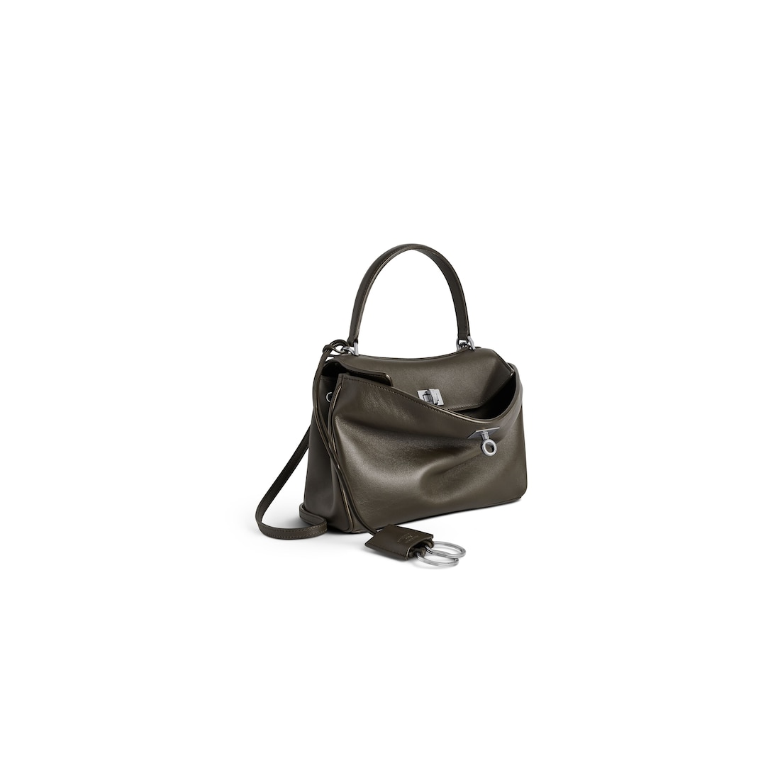 Balenciaga Minibolso De Mano Rodeo Para Mujer En Caqui