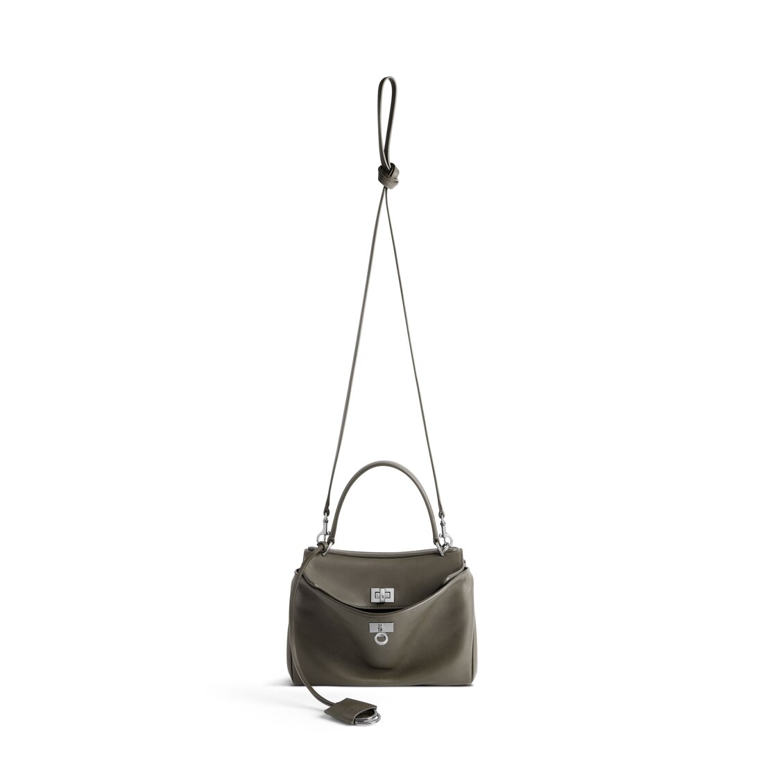 Balenciaga Minibolso De Mano Rodeo Para Mujer En Caqui