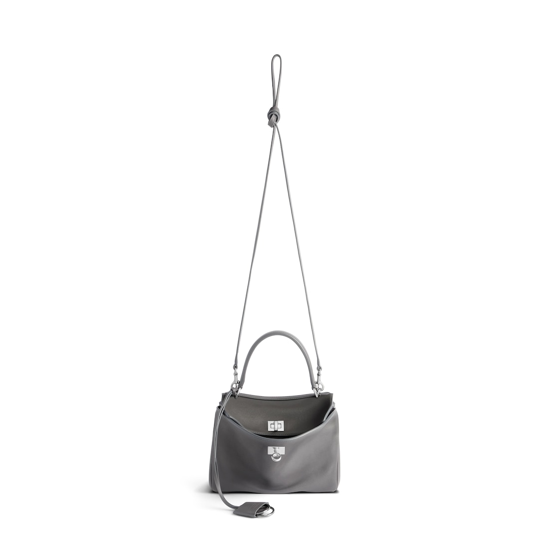 Balenciaga Minibolso De Mano Rodeo Para Mujer En Gris