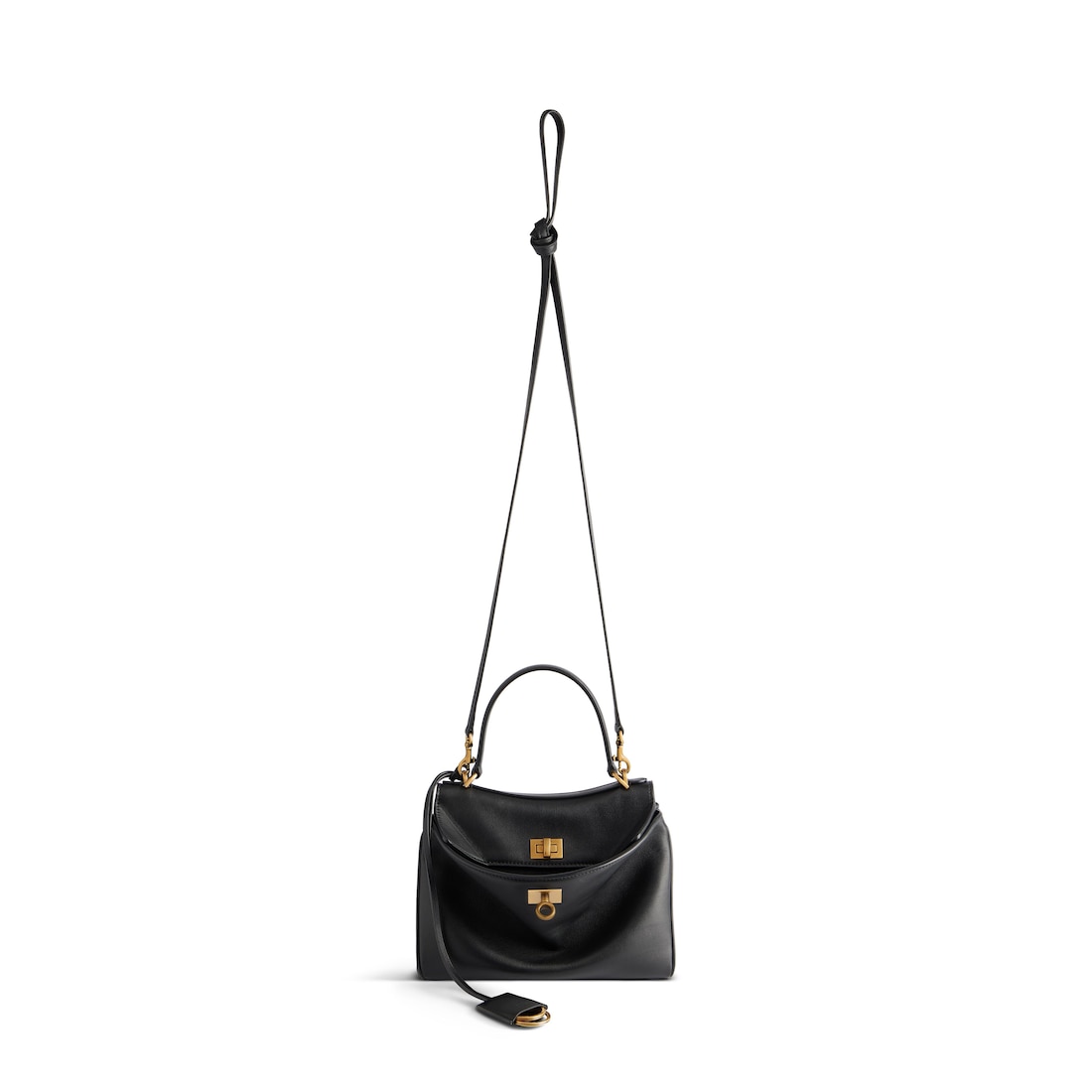 Balenciaga Minibolso De Mano Rodeo Para Mujer En Negro