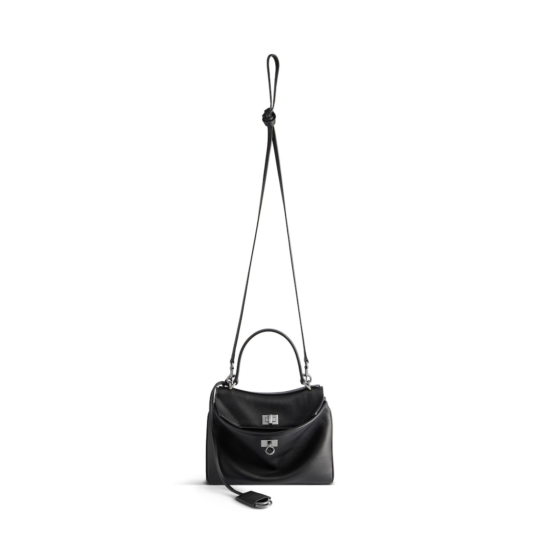 Balenciaga Minibolso De Mano Rodeo Para Mujer En Negro