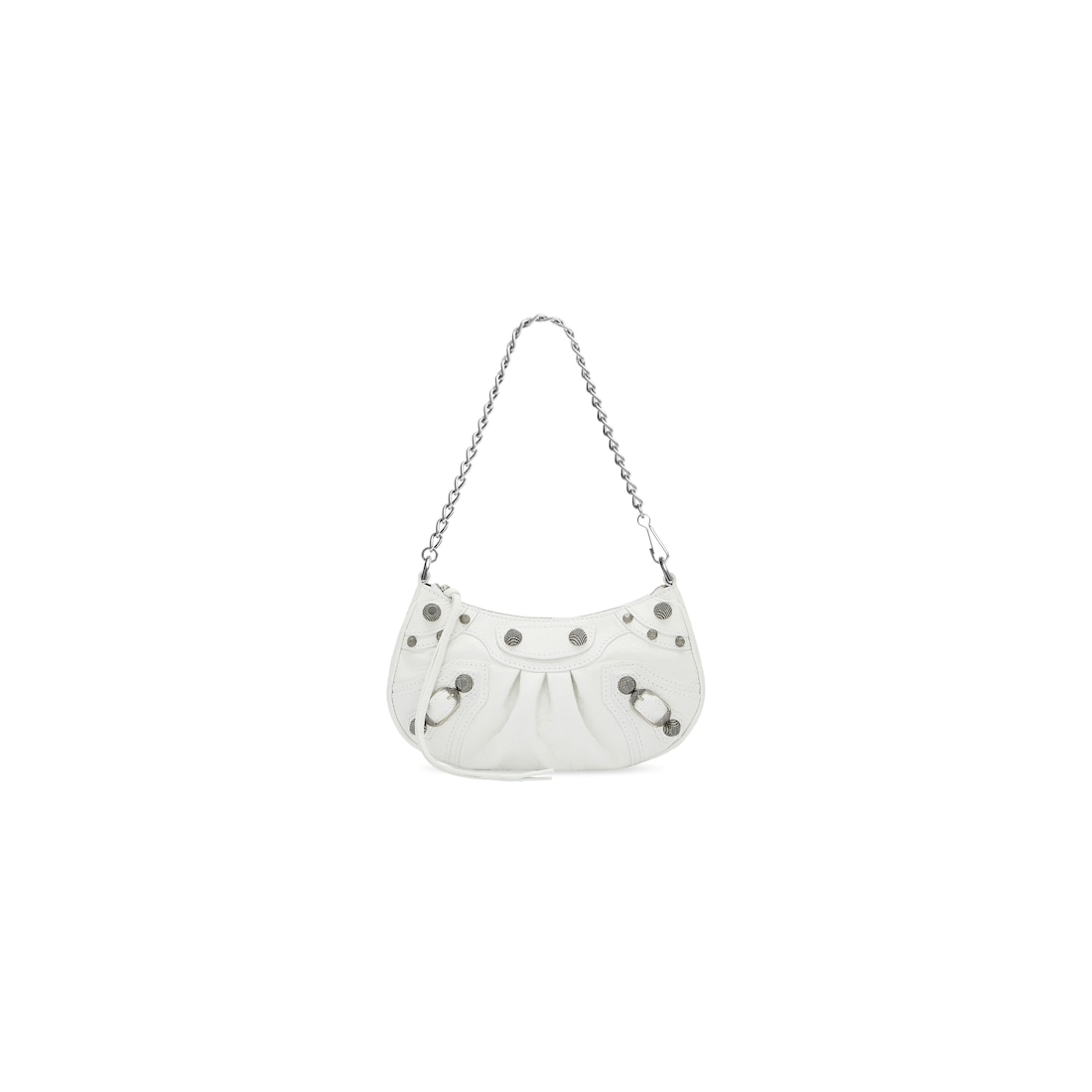 Balenciaga Minibolso Le Cagole Con Cadena Para Mujer En Blanco