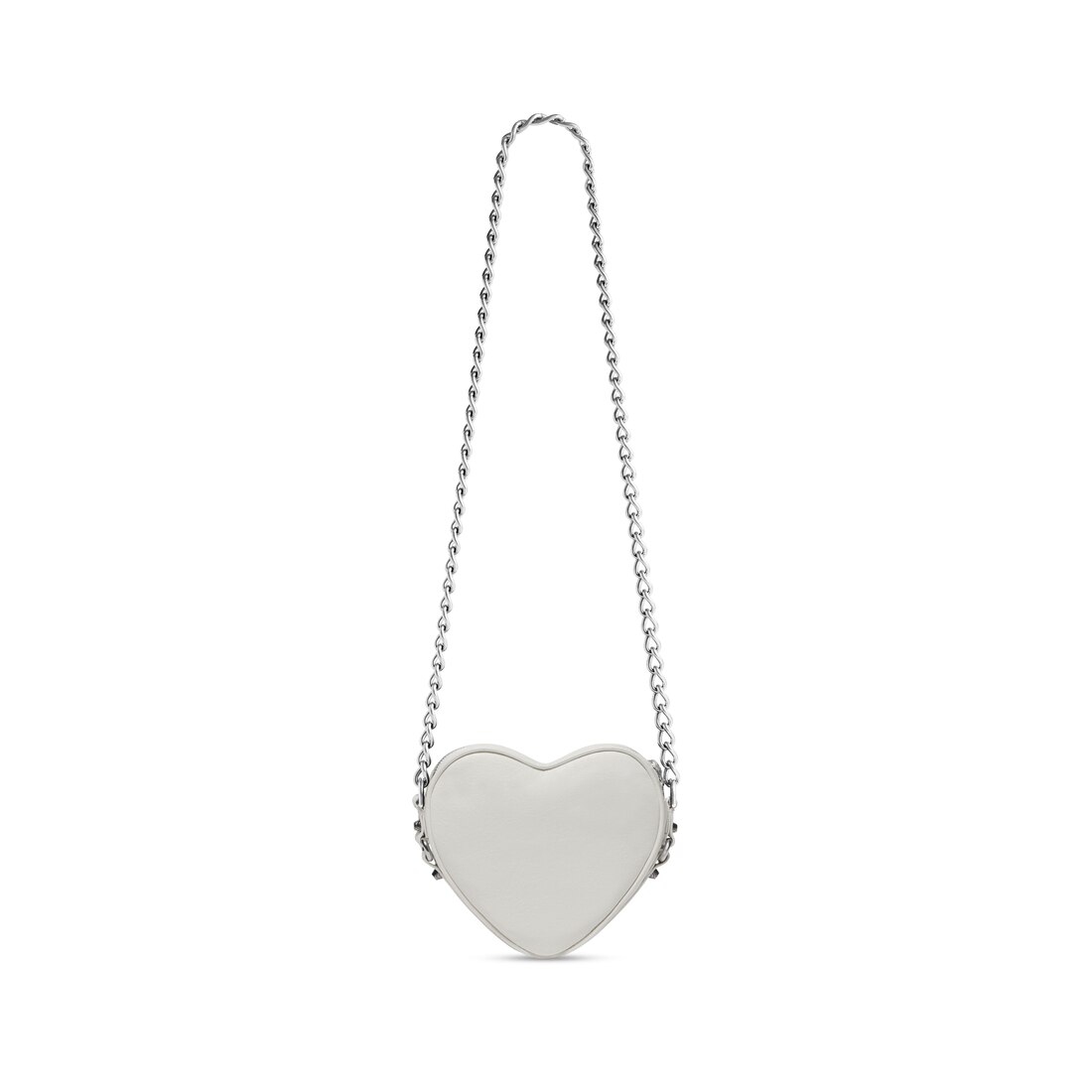 Balenciaga Minibolso Le Cagole Heart Para Mujer En Blanco Óptico