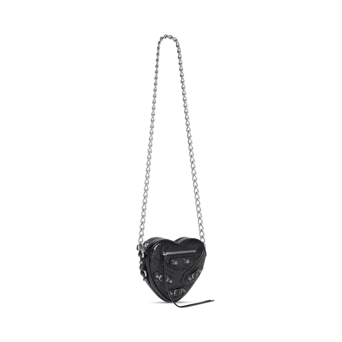 Balenciaga Minibolso Le Cagole Heart Para Mujer En Negro