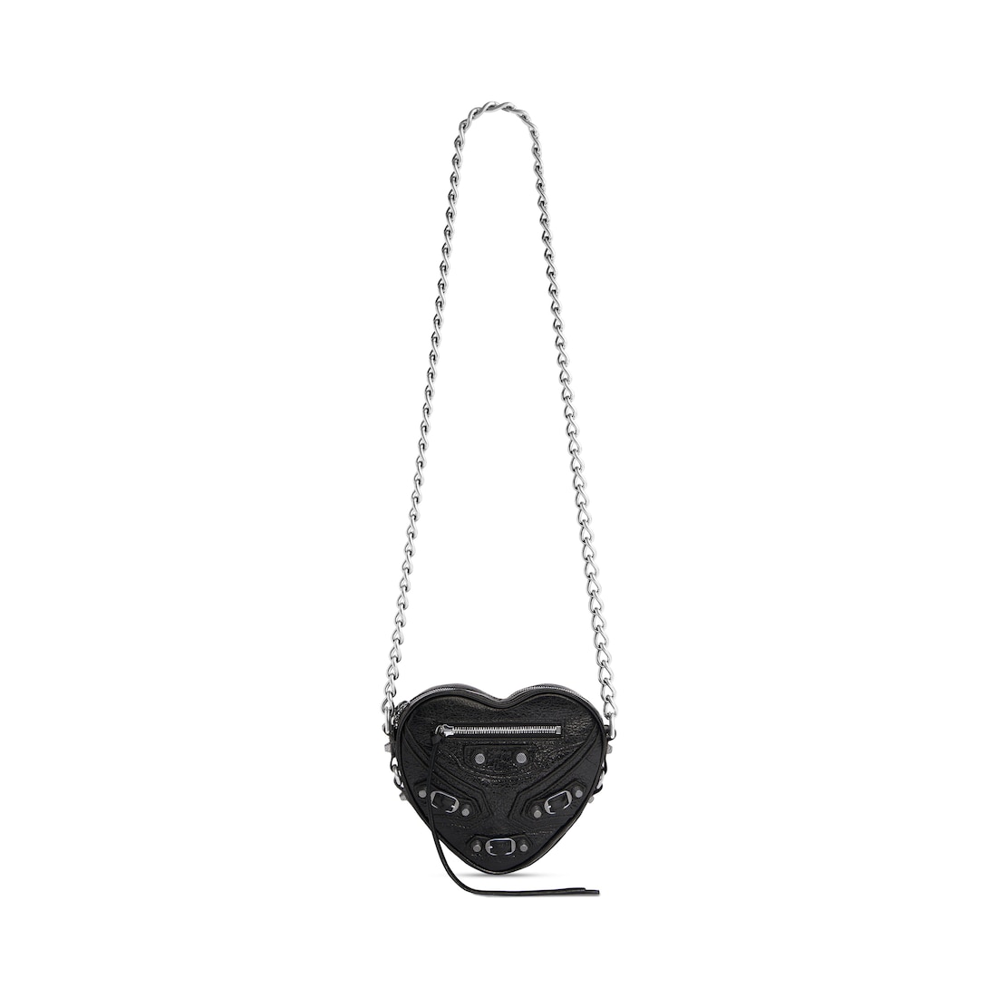Balenciaga Minibolso Le Cagole Heart para Mujer en Negro