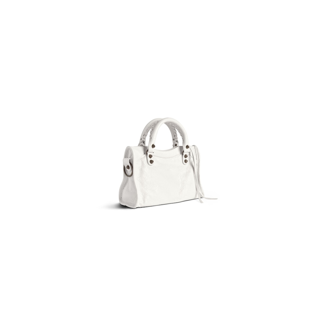Balenciaga Minibolso Le City Para Mujer En Blanco Óptico