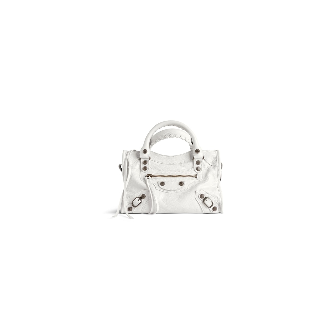 Balenciaga Minibolso Le City para Mujer en Blanco Óptico