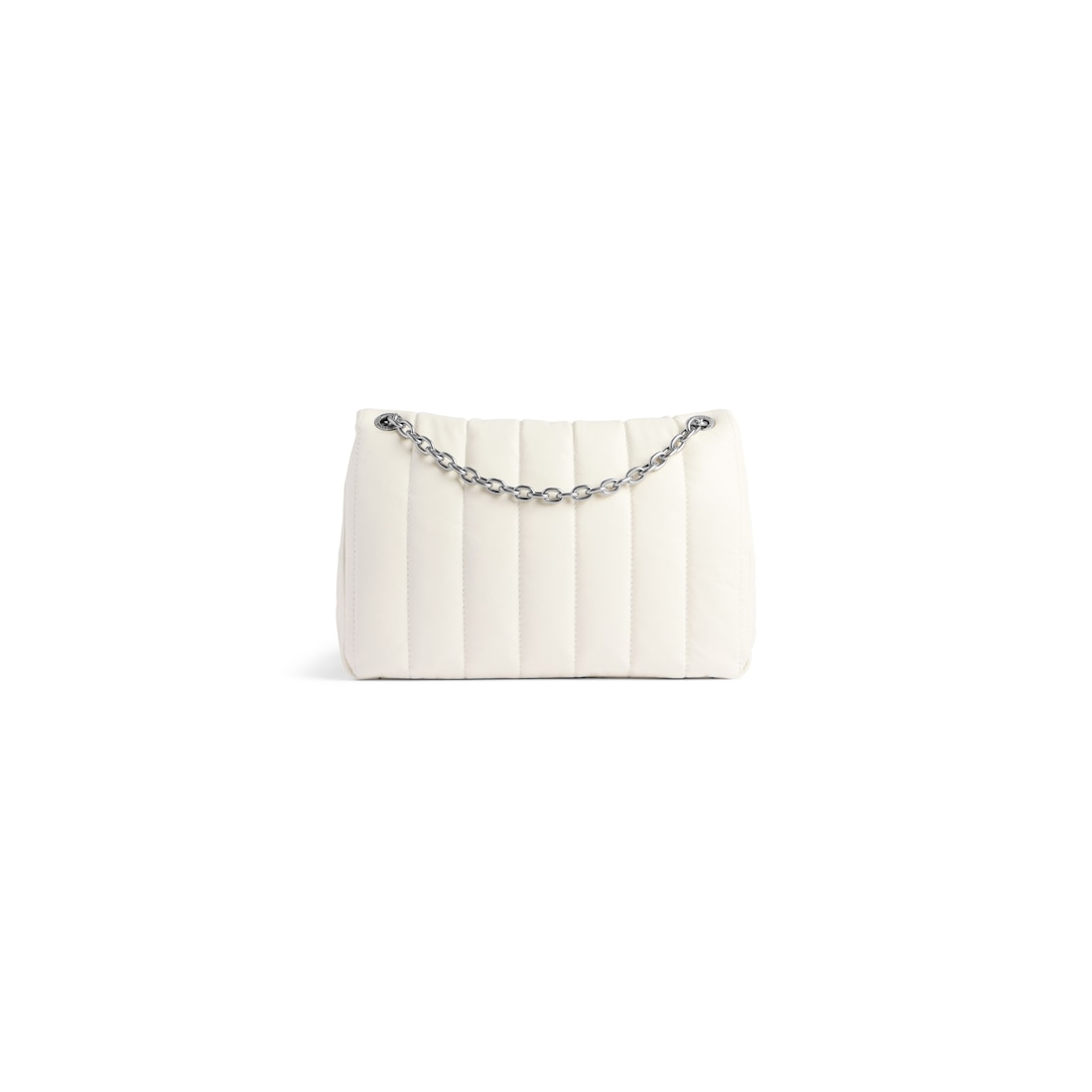 Balenciaga Minibolso Monaco Acolchado Para Mujer En Blanco