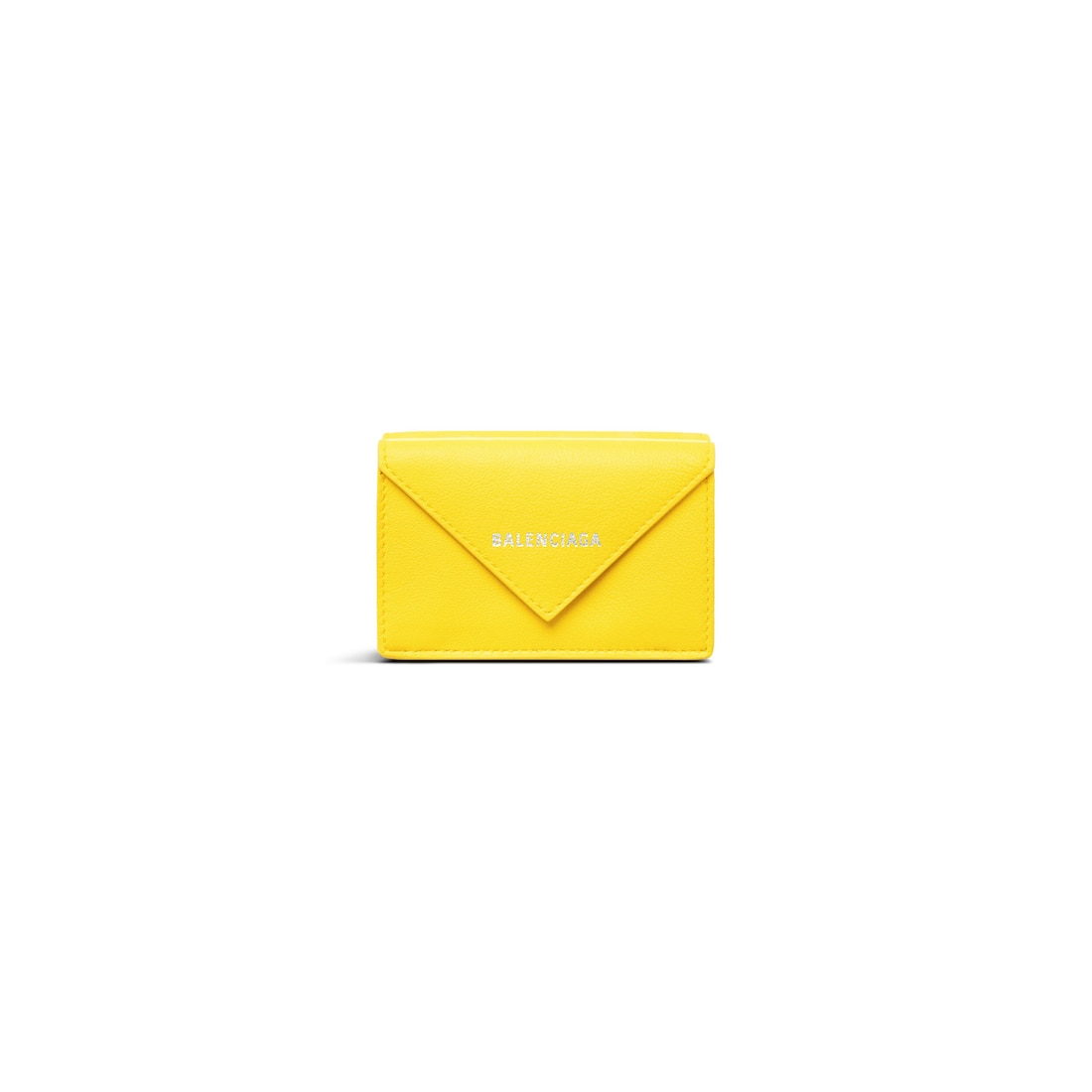 Balenciaga Minicartera Papier para Mujer en Amarillo