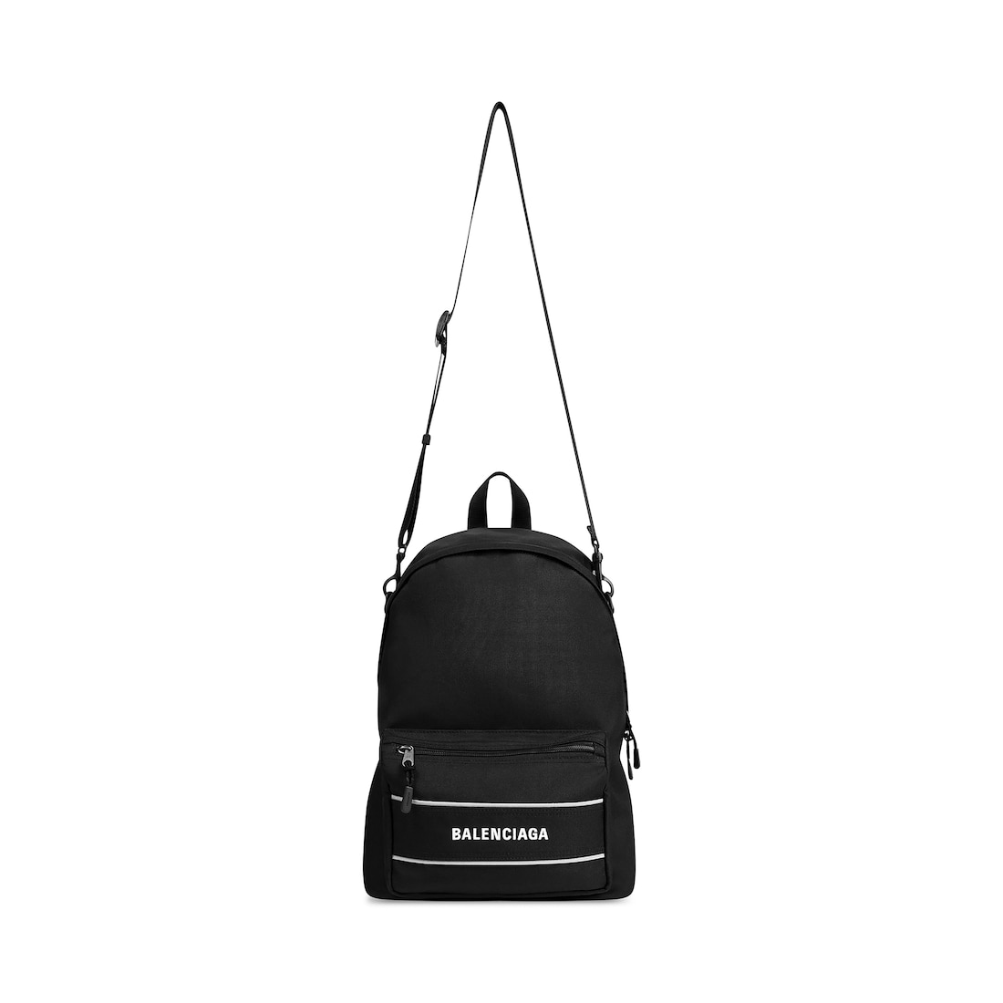 Balenciaga Mochila De Bandolera Sport Para Hombre En Negro