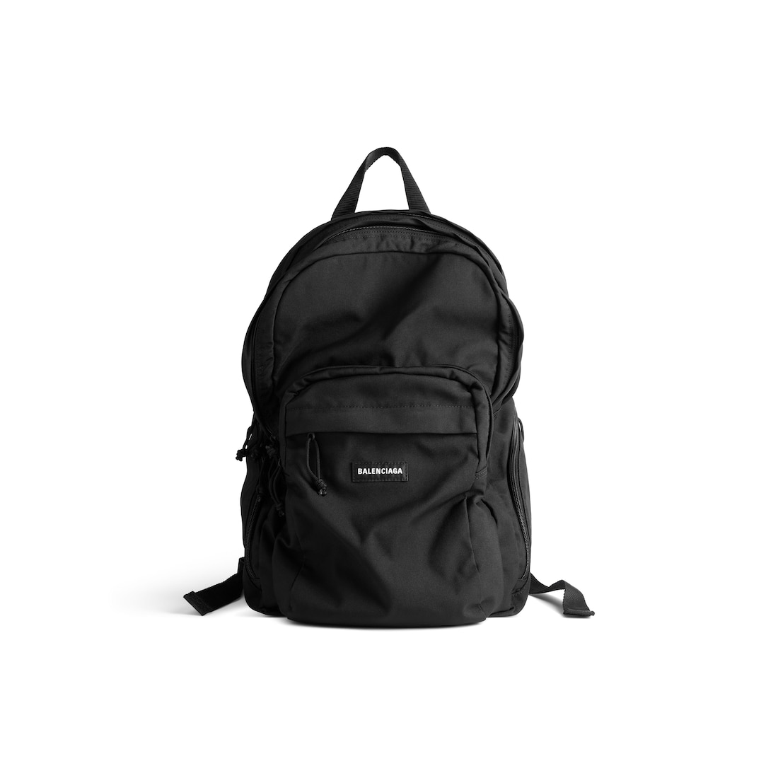 Balenciaga Mochila Multibolsillos Explorer Para Hombre En Negro