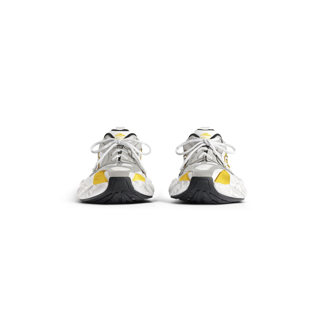 Balenciaga Monday Shoe Para Hombre En Gris/blanco/amarillo/negro