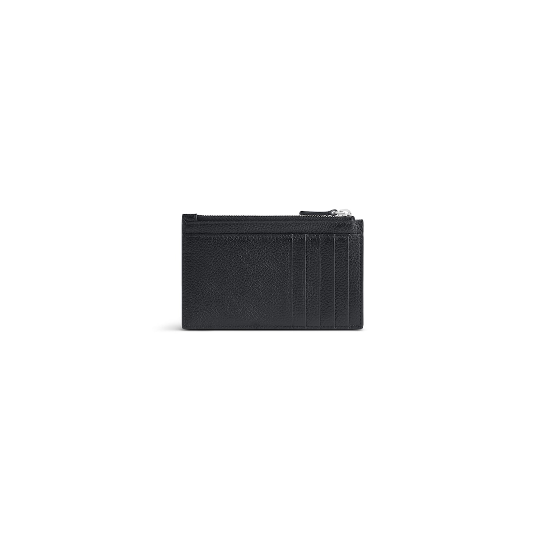 Balenciaga Monedero Y Tarjetero Alargado Cash Grande Para Hombre En Negro