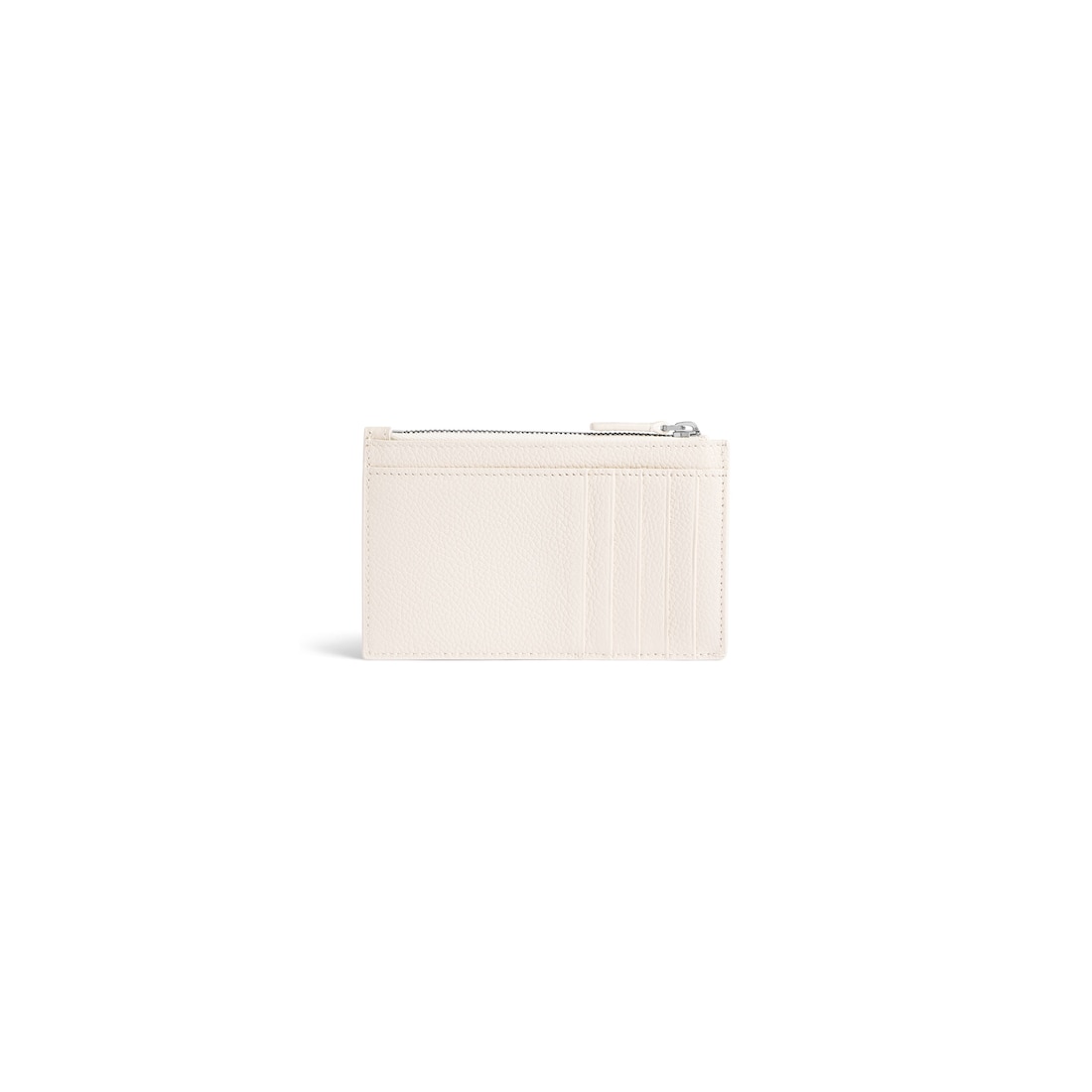 Balenciaga Monedero Y Tarjetero Alargado Cash Grande Para Hombre En Beige Claro