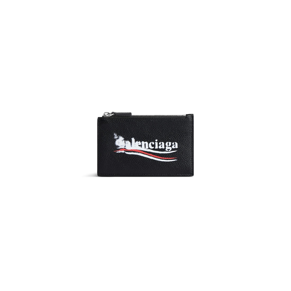 Balenciaga Monedero Y Tarjetero Alargado Cash Grande para Hombre en Negro
