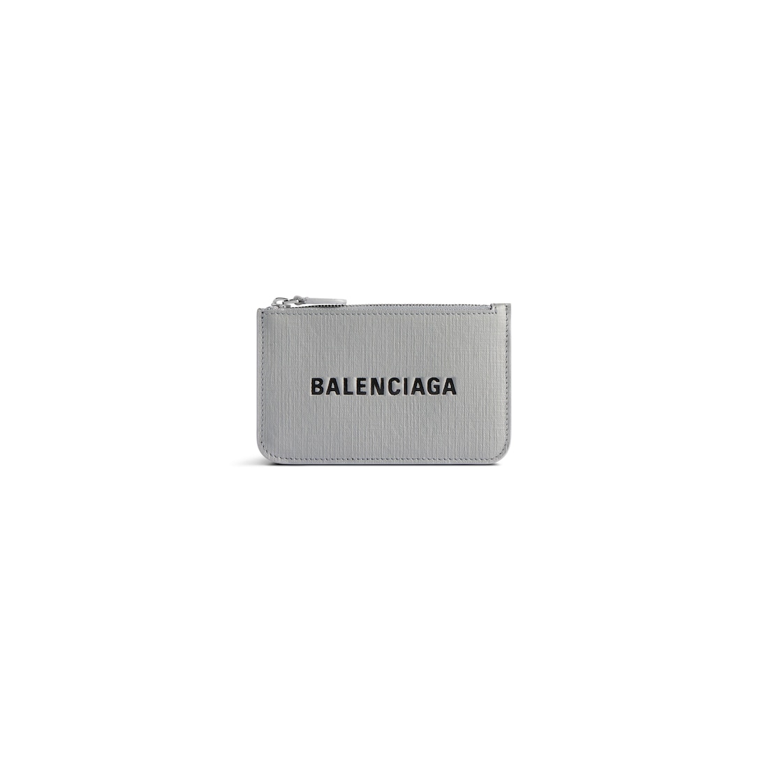 Balenciaga Monedero Y Tarjetero Alargado Cash Grande para Mujer en Gris/negro