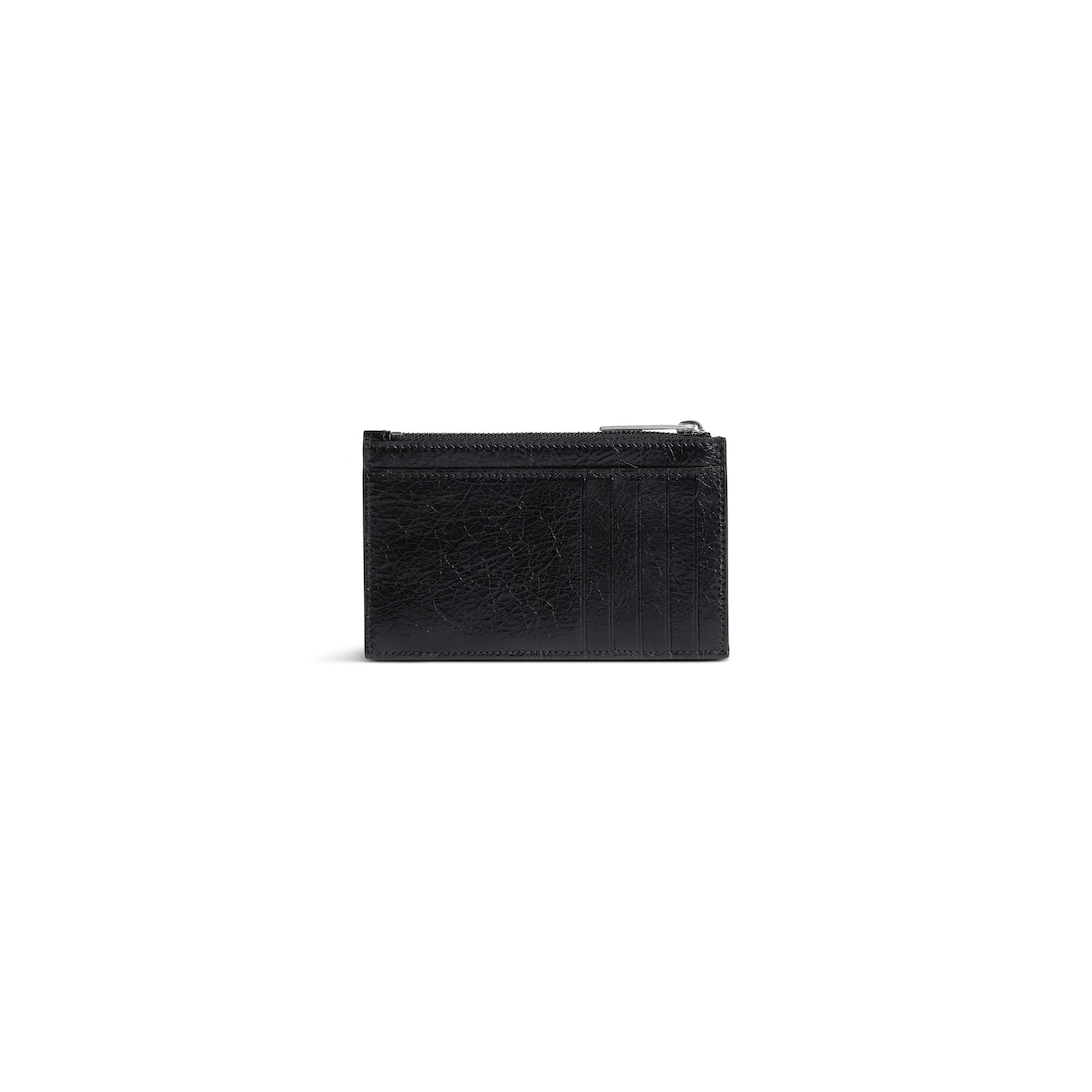 Balenciaga Monedero Y Tarjetero Alargado Monaco Para Hombre En Negro