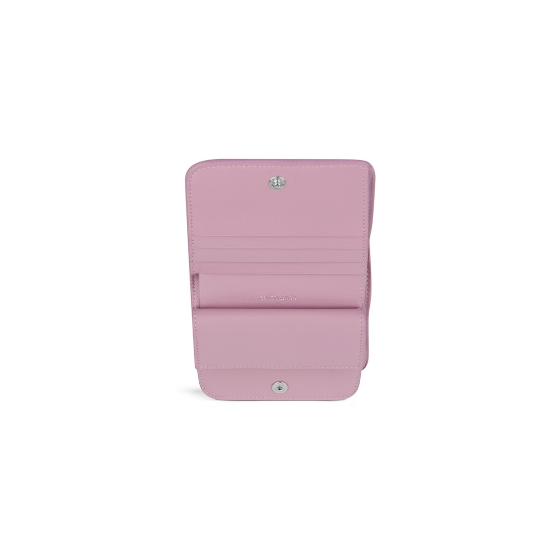 Balenciaga Monedero Y Tarjetero Cash Flap Para Mujer En Rosa
