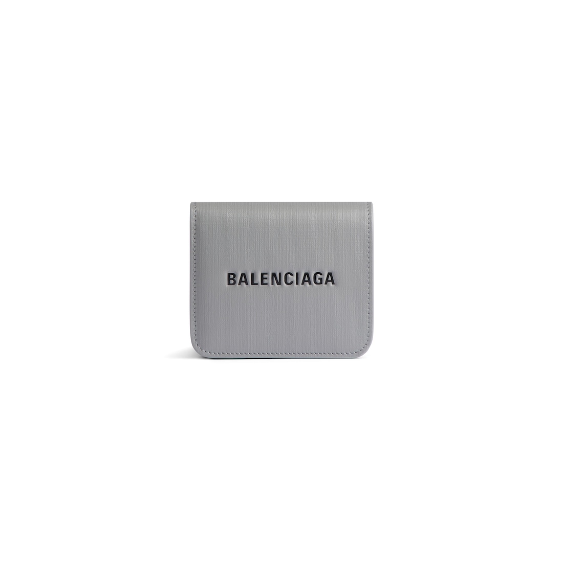 Balenciaga Monedero Y Tarjetero Con Solapa Cash para Mujer en Gris/negro